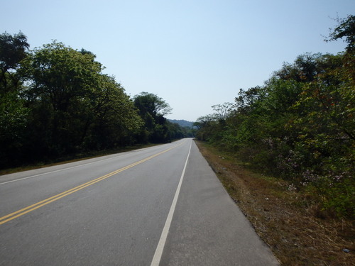 We are out of the mountains and riding the flats of the pampas plains.